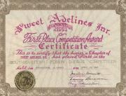 1960 Certificate